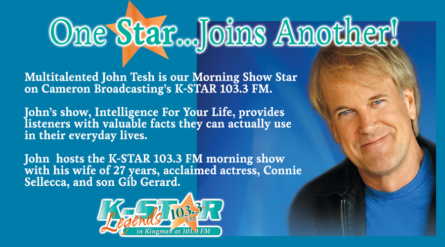 John Tesh on K-Star 103.3